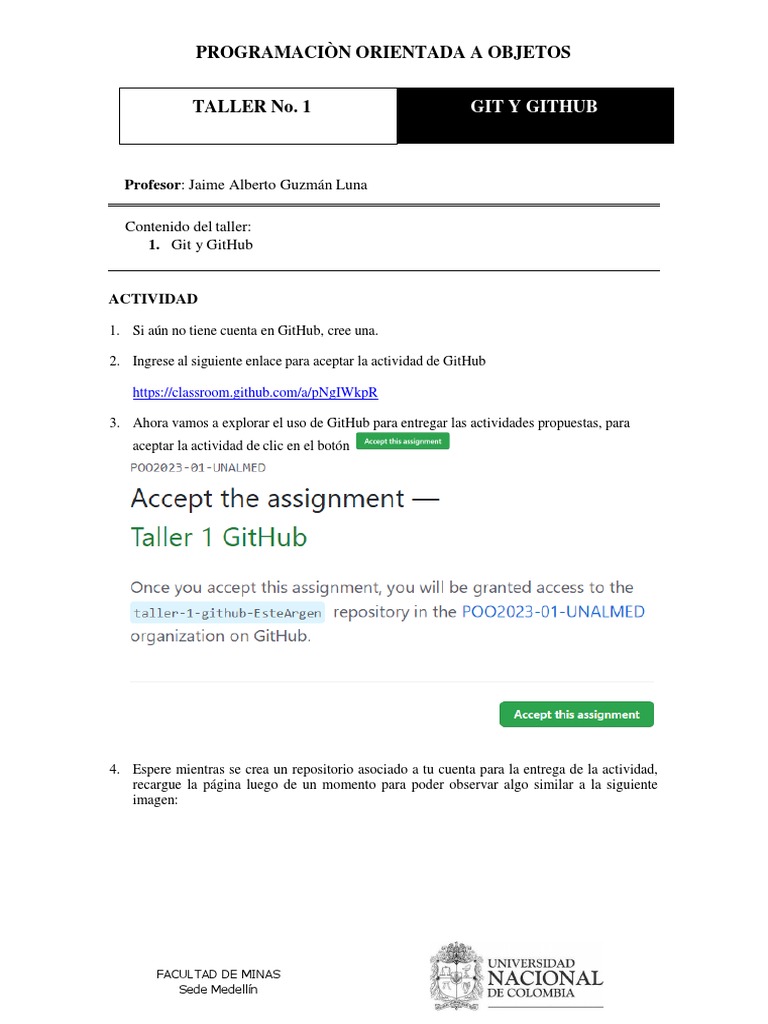 Uso de GitHub en Programación Orientada | PDF | Archivo de computadora ...