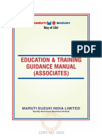 Education & Training Guidance Manual PDF