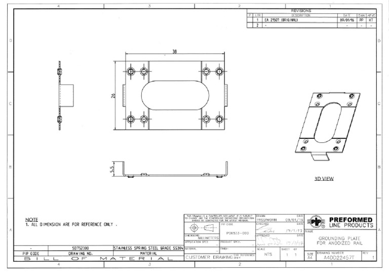 Grounding Plate A4DD22457T 1 PDF