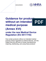 Guidance Leaflet On Annex XVI Products