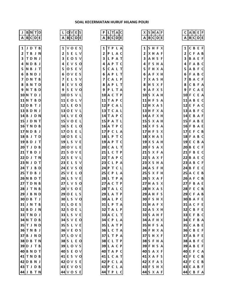 Scrabble Letter Patterns Analysis | PDF