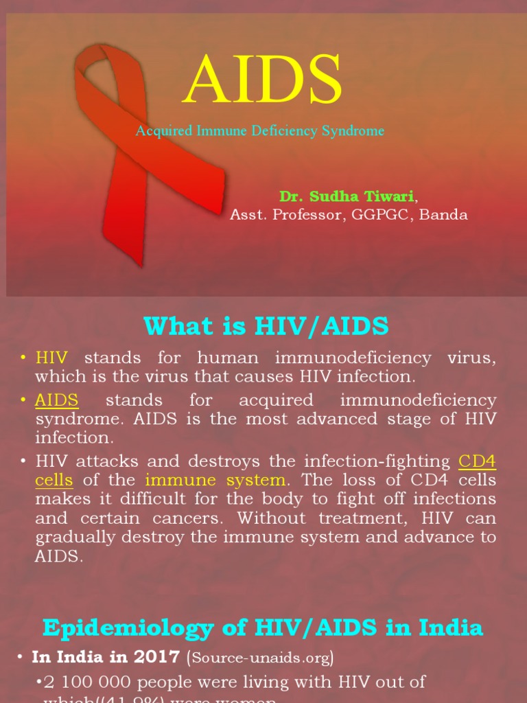 AIDS - Intro & Pathophysiology | Download Free PDF | Diagnosis Of Hiv ...
