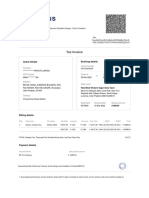 Travel Plus Sample Invoice