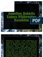 Angeline Bakkila Enjoys Whitewater Kayaking