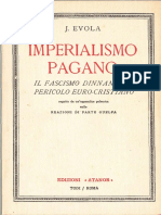 EVOLA - Imperialismo Pagano (1928)