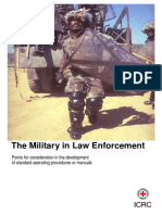 ICRC 7 - Military in Law Enforcement