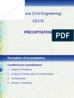BSC HYDROLOGY, Rainfall