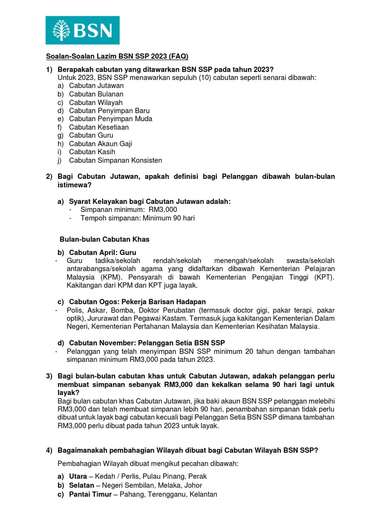 Faq BM | PDF