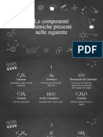 Componenti Chimiche Presenti Nelle Sigarette