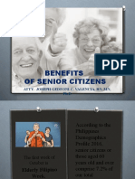 Benefits of Senior Citizens