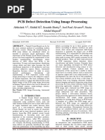 PCB Defect Detection Using Image Processing