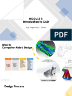 Module 1 - Introduction To CAD