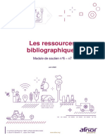 AFNOR ISO22000 Module n6 Ressources Bibliographiques