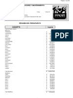 Presupuesto Departamento Sra Dulce