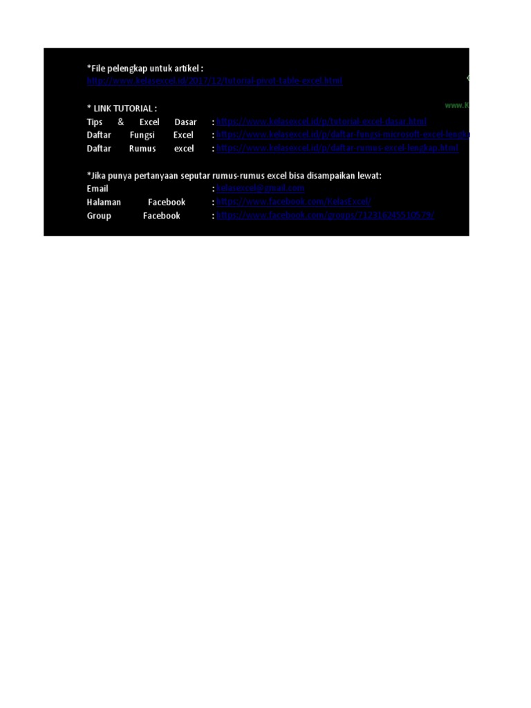 Data Pembelian Kunyit Toko Excel | PDF