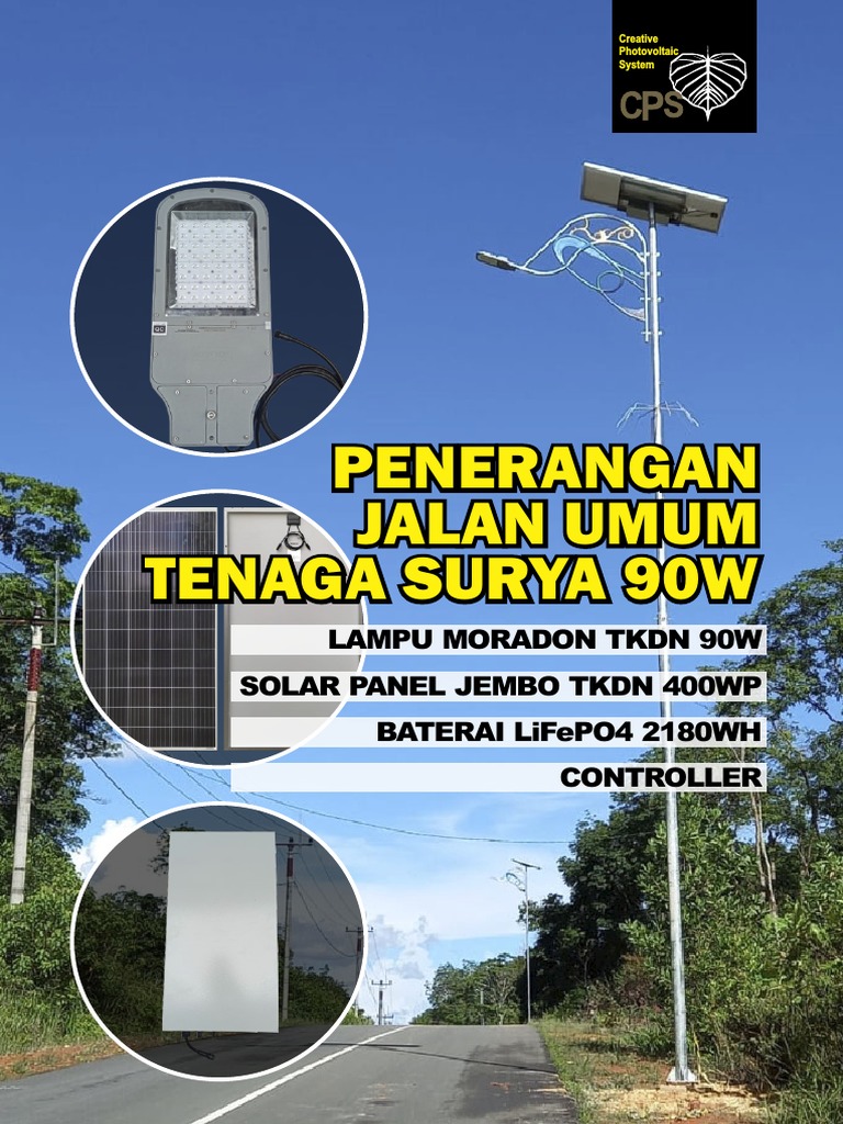 PJUTS 90W Moradon & Jembo | PDF | Solar Panel | Photovoltaics