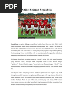 Download Artikel Sejarah Sepakbola by Cowo Ganteng SN62478077 doc pdf