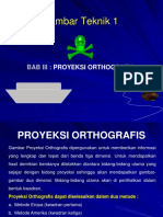 Modul 4 PROYEKSI ORTHOGRAFIS