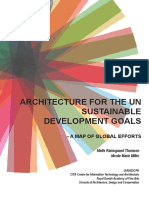Mapping Global Efforts Towards the UN Sustainable Development Goals Through Architecture