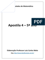 Apostila Simulados de Matemática-5º Ano