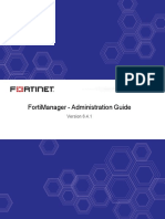 FortiManager 6.4.1 Administration Guide