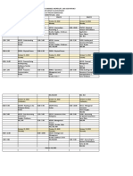 Prelim Exam Schedule 2022