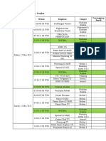 Jadwal Penanggung Jawab