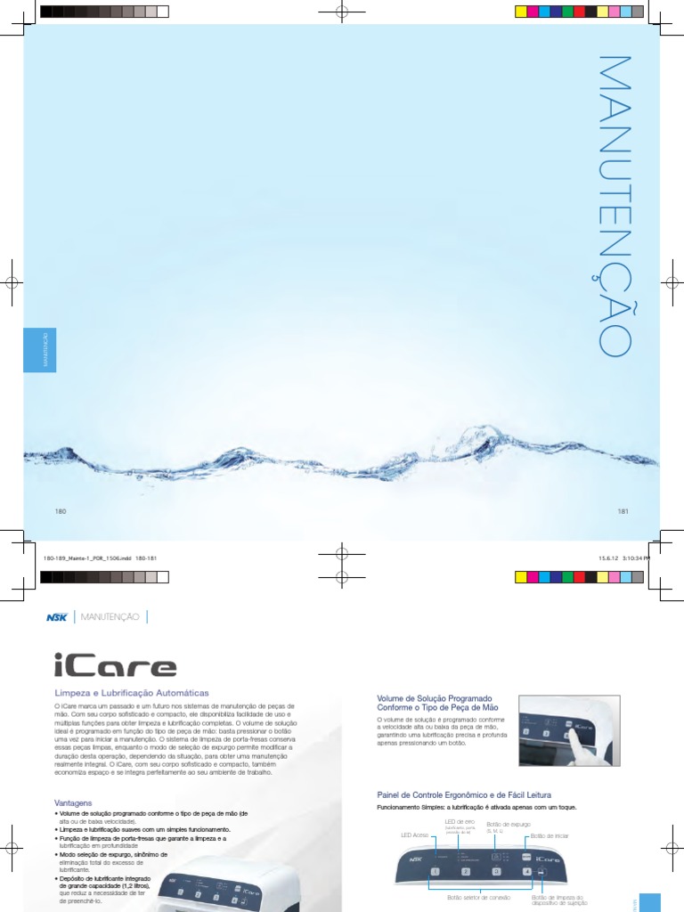 NSK Hygiene and Maintenance General PDF Esterilização (Microbiologia)