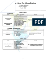 Term 1 - Syllabus - G9