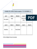 2ºESO - CONTROLES Final 1 Evaluación para Alumnos