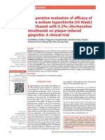 Comparative Evaluation of Efficacy of 0 2 Sodium.8