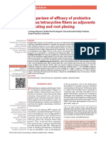 Comparison of Efficacy of Probiotics Versus.9