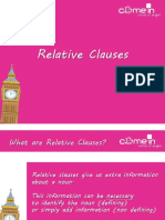 Relative Clauses