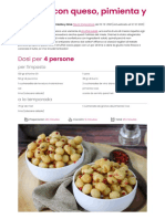 Struffoli Con Queso, Pimienta y Lima - Receta de Misya