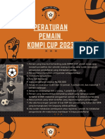 Peraturan Pemain Kompi Cup 2023