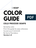Nurture Soap CP Color Guide