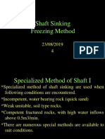 Shaft Freezing Method