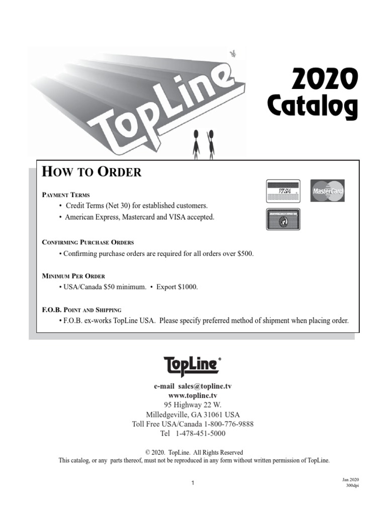 Topline Catalog PDF Electricity Electronics