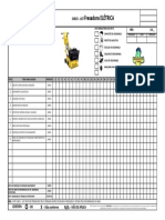 Modelo de Check List FRESADORA ELETRICA