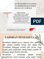 Laporan Pendahuluan Pada Persalinan Normal - Kelompok