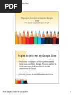 Download Pgina de Internet utlizando Google Sites de Elsa M by elsamariacastro SN62480043 doc pdf