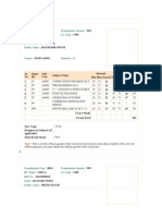 Examination Type: Examination Session: RC Name: LC Code: Roll No.: Name: Father Name