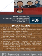 Bimtek VERFAK DPD KPU Garut