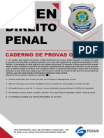 Direito penal - Provas objetivas do DEPEN