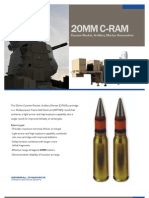 20mm C-RAM Counter Rocket, Artillery, and Mortar 