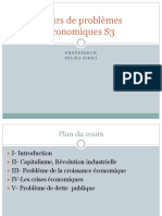 Cours de problèmes économiques S3  PDF 