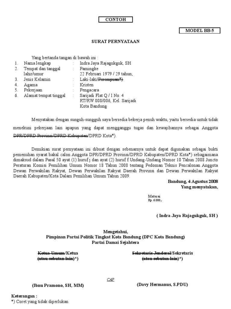 Contoh Surat Pengesahan Waktu Bekerja
