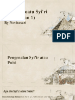 Pertemuan 1 - Kls Syi'ir