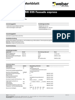 TM Weber - Therm MW 035 Fassade-Express