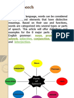 Part of Speech Power Point With Test